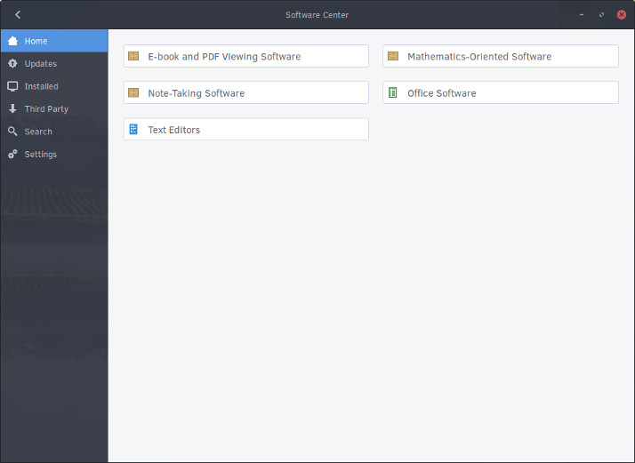 Solus Sc V15 New Categories
