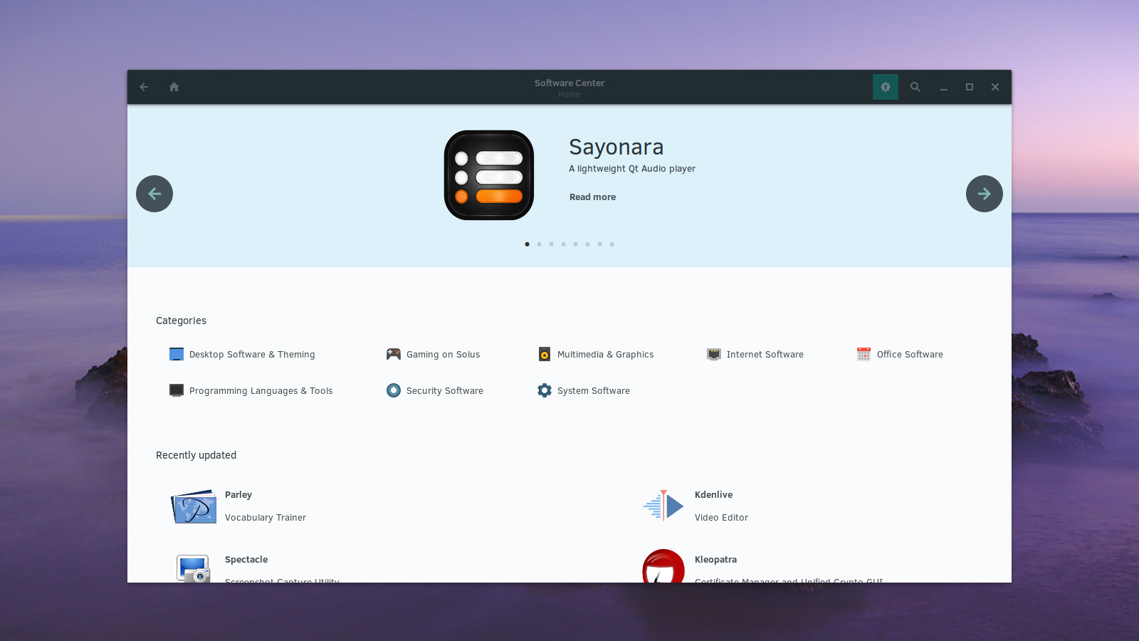 Software Center Redesign | The Roundup #5