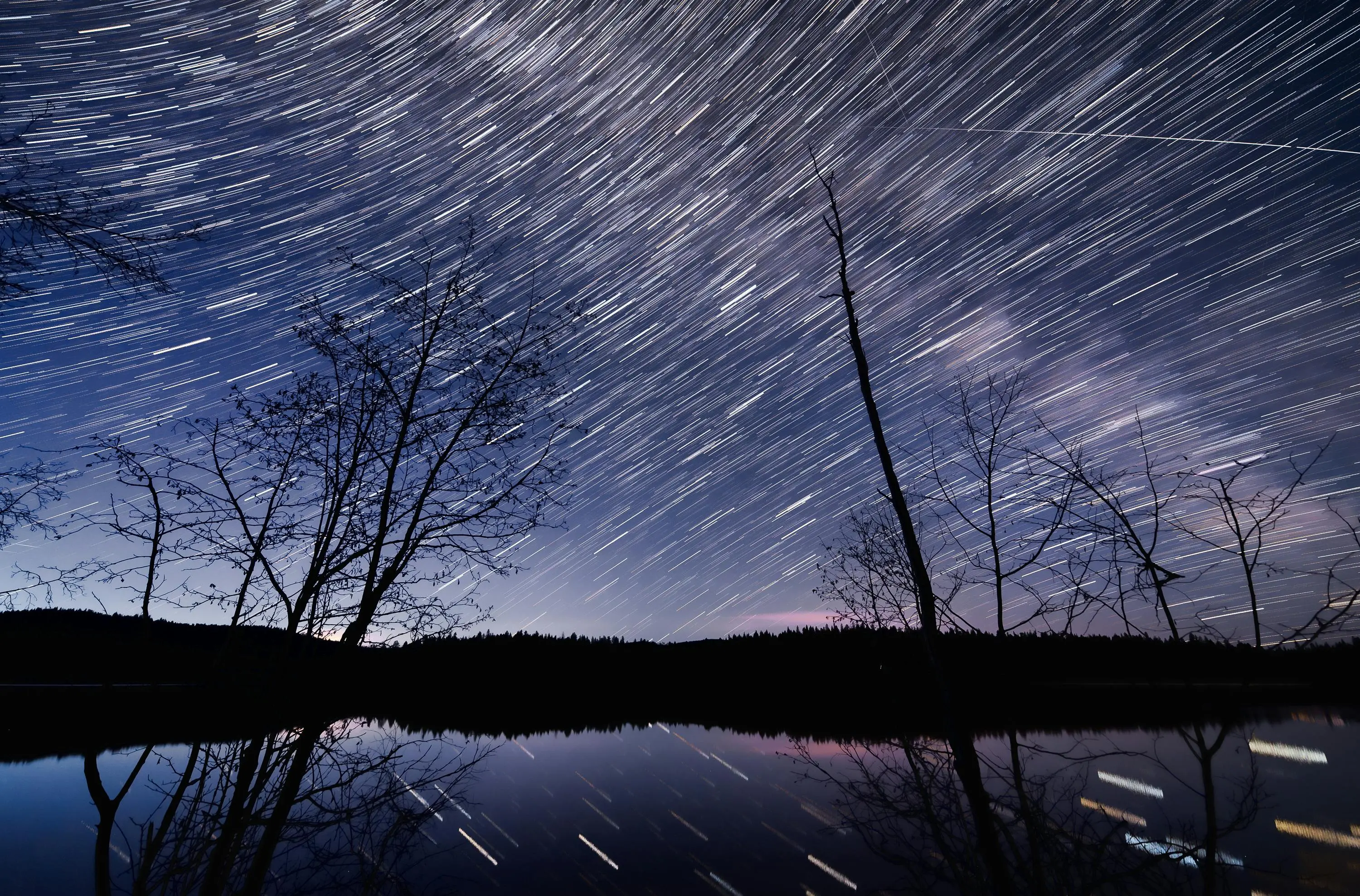 Night sky timelapse